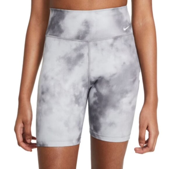 Nike Women's Dri-FIT Icon Clash Biker Shorts in Smoke Grey, Size M - Picture 1 of 3